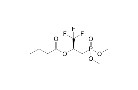 (S)-Dimethyl 3,3,3-trifluoro-2-butyryloxypropanephosphonate