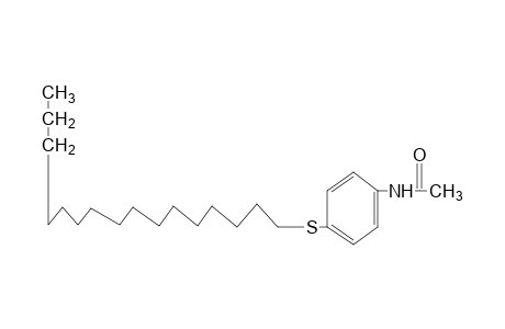 4'-(hexadecylthio)acetanilide