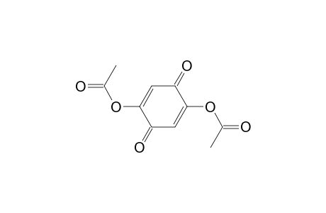 2,5-Cyclohexadiene-1,4-dione, 2,5-bis(acetyloxy)-