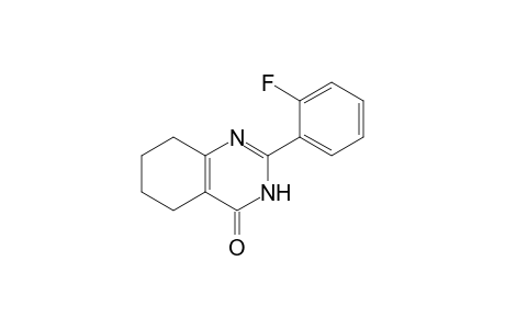 2-(ORTHO-FLUOROPHENYL)-5,6,7,8-TETRAHYDRO-3H-QUINAZOLIN-4-ONE