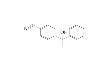 Benzonitrile, 4-(1-hydroxy-1-phenyl)ethyl-
