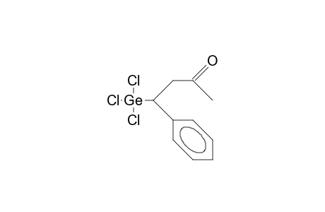 4-Phenyl-4-(trichlorogermyl)-2-butanone