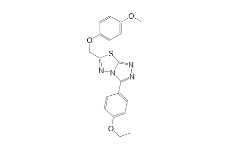 3-(4-ethoxyphenyl)-6-[(4-methoxyphenoxy)methyl][1,2,4]triazolo[3,4-b][1,3,4]thiadiazole