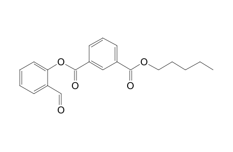 Isophthalic acid, 2-formylphenyl pentyl ester