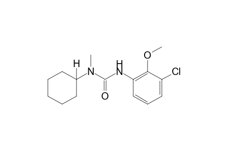3-(3-chloro-2-methoxyphenyl)-1-cyclohexyl-1-methylurea