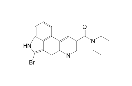 Ergoline-8-carboxamide, 2-bromo-9,10-didehydro-N,N-diethyl-6-methyl-, (8.beta.)-