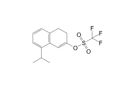 8-Isopropyl-3,4-dihydronaphthalen-2-yl-Trifluoromethanesulfonate