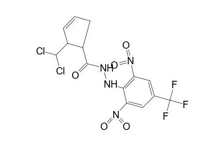 2-(DICHLOROMETHYL)-3-CYCLOPENTENE-1-CARBOXYLIC ACID, 2-(2,6-DINITRO-alpha,alpha,alpha-TRIFLUORO-p-TOLYL)HYDRAZIDE