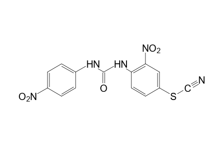 thiocyanic acid, 3-nitro-4-[3-(p-nitrophenyl)ureido]phenyl ester