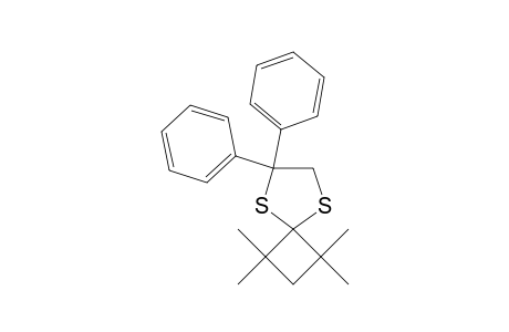 1,1,3,3-tetramethyl-6,6-di(phenyl)-5,8-dithiaspiro[3.4]octane