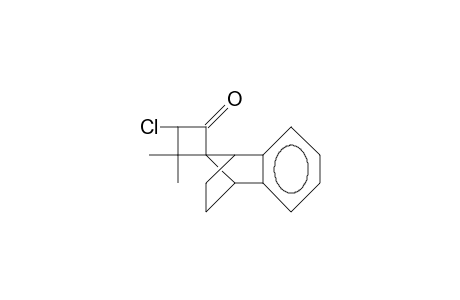 7-Spiro-benzonorbornene-(3-chloro-anti-2,2-dimethyl-4-oxo-cyclobutane)