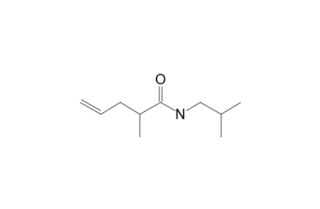 Pent-4-enoyl amide, 2-methyl-N-isobutyl-