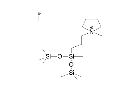 METHYLBIS(TRIMETHYLSILYLOXY)(PYRROLIDINOPROPYL)SILANE IODOMETHYLATE