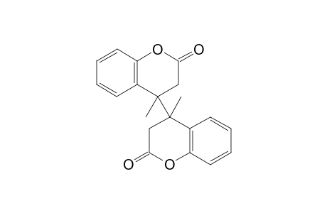 rac-4,4'-Dimethyl-4,4'-bi-3,4-dihydrocoumarin