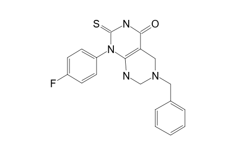 1H-Pyrimido[4,5-d]pyrimidin-4-one, 6-benzyl-1-(4-fluorophenyl)-2-thioxo-2,3,5,6,7,8-hexahydro-