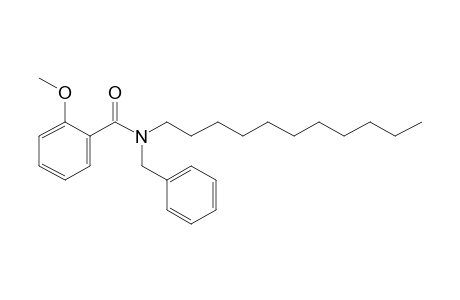 Benzamide, 2-methoxy-N-benzyl-N-undecyl-