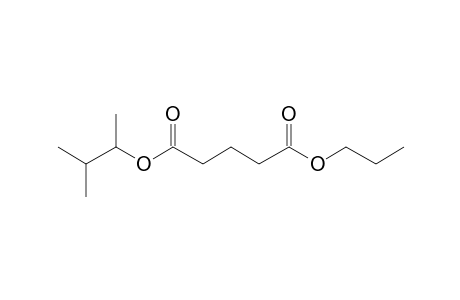 Glutaric acid, 3-methylbut-2-yl propyl ester