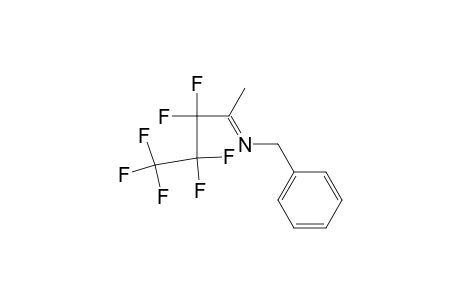 N-(5,5,5,4,4,3,3-Heptafluoropent-2-ylidenee)benzylamine