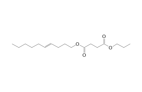 Succinic acid, dec-4-enyl propyl ester