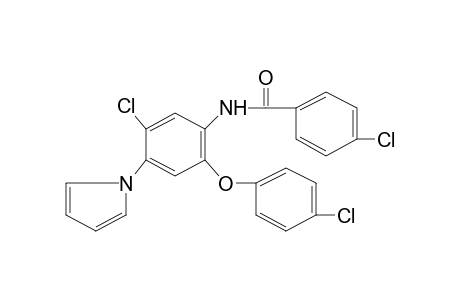 2'-(p-chlorophenoxy)-4,5'-dichloro-4'-(pyrrol-1-yl)benzanilide