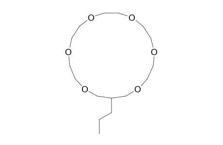 1,4,7,10,13,16-Hexaoxanonadecane, 18-propyl-