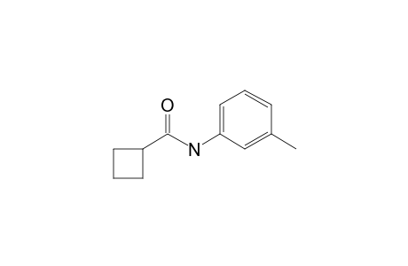 Cyclobutanecarboxamide, N-(3-methylphenyl)-