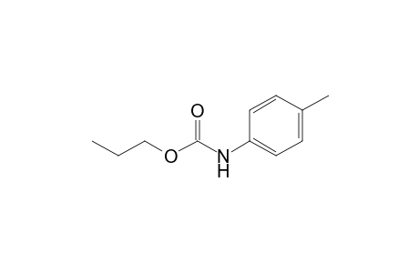 p-methylcarbanilic acid, propyl ester