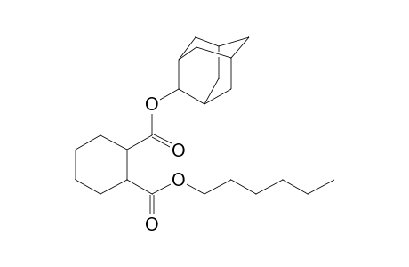 1,2-Cyclohexanedicarboxylic acid, 2-adamantyl hexyl ester