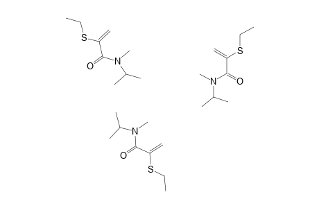 2-ETHYLTHIO-N-ISOPROPYL-N-METHYLACRYLAMIDE;MIXTURE_OF_ISOMERS