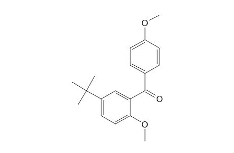 5-tert-2,4'-dimethoxybenzophenone