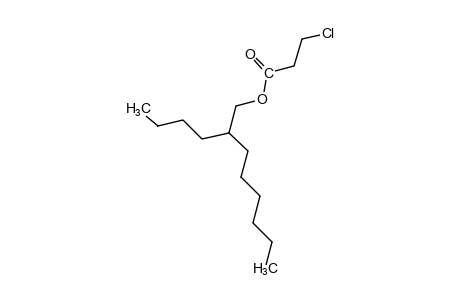 PROPIONIC ACID, 3-CHLORO-, 2-BUTYL- OCTYL ESTER