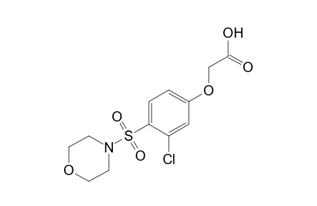 [3-chloro-4-(morpholinosulfonyl)phenoxy]acetic acid