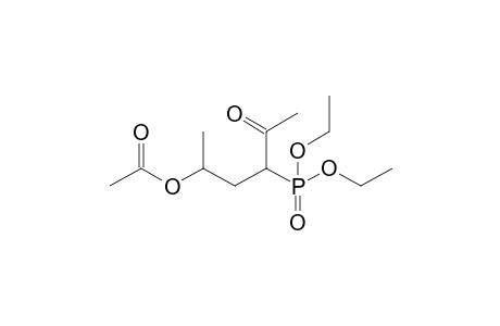 Diethyl 3-acetoxy-1-acetyl-n-butylphosphonate isomer