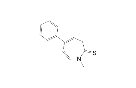 1,3-dihydro-1-methyl-5-phenyl-2H-azepine-2-thione