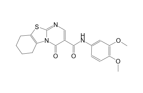 4H-pyrimido[2,1-b]benzothiazole-3-carboxamide, N-(3,4-dimethoxyphenyl)-6,7,8,9-tetrahydro-4-oxo-