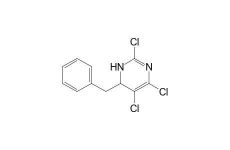 Pyrimidine, 2,5,6-trichloro-1,4-dihydro-4-(phenylmethyl)-