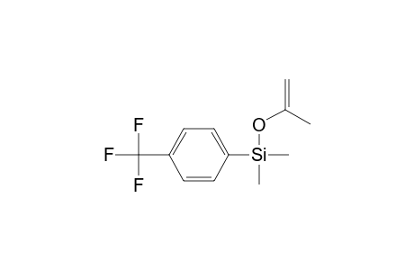 Silane, dimethyl[(1-methylethenyl)oxy][4-(trifluoromethyl)phenyl]-