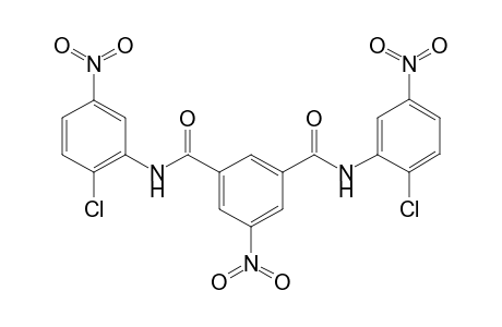 N,N'-bis-(2-chloro-5-nitro-phenyl)-5-nitro-isophthalamide