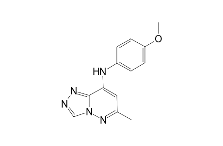 N-(4-methoxyphenyl)-6-methyl-[1,2,4]triazolo[4,3-a]pyridazin-8-amine