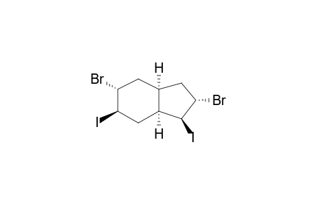 CIS-3,CIS-8-DIBROMO-TRANS-4,TRANS-7-DIIODO-CIS-BICYCLO[4.3.0]NONANE