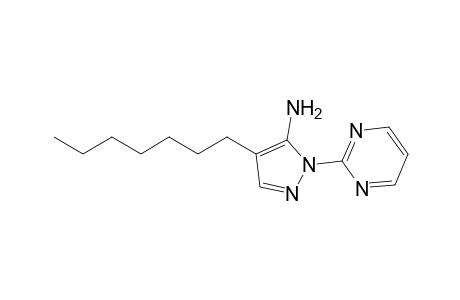 1H-Pyrazol-5-amine, 4-heptyl-1-(2-pyrimidinyl)-
