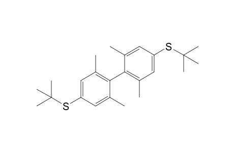 4,4'-Bis(tert-butylsulfanyl)-2,2',6,6'-tetramethylbiphenyl