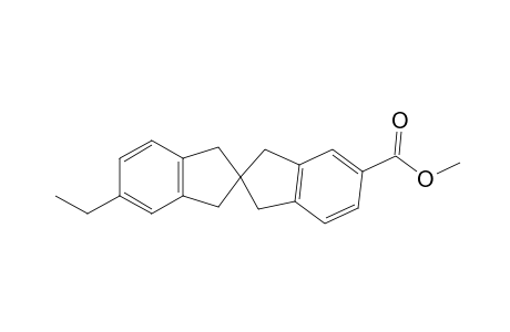 5'-ethyl-2,2'-spirobiindan-5-carboxylic acid, methyl ester