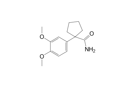 1-(3,4-Dimethoxyphenyl)cyclopentanecarboxamide