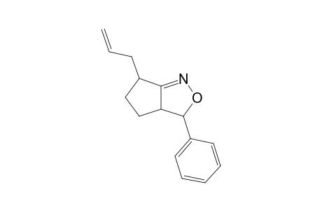 6-Allyl-3-phenyl-3a,4,5.6-tetrahydro-3H-cyclopent[c]isoxazole