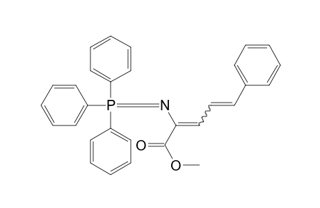 5-phenyl-2-[(triphenylphosphoranylidene)amino]-2,4-pentadienoic acid,methyl ester