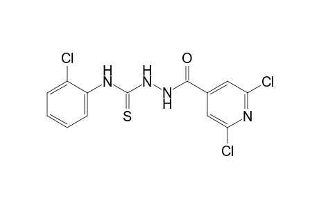4-(o-chlorophenyl)-1-(2,6-dichloroisonicotinoyl)-3-thiosemicarbazide