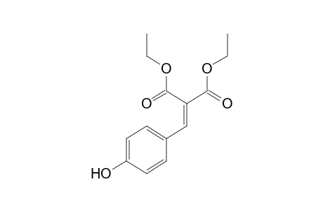 (p-hydroxybenzylidene)malonic acid, diethyl ester