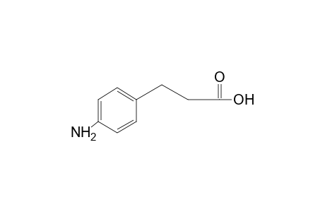 p-aminohydrocinnamic acid
