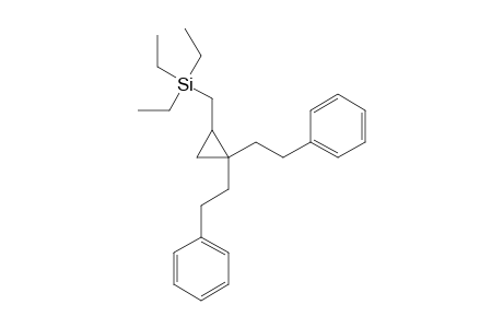 [2,2-BIS-(PHENYLETHYL)-CYCLOPROPYLMETHYL]-TRIETHYLSILANE